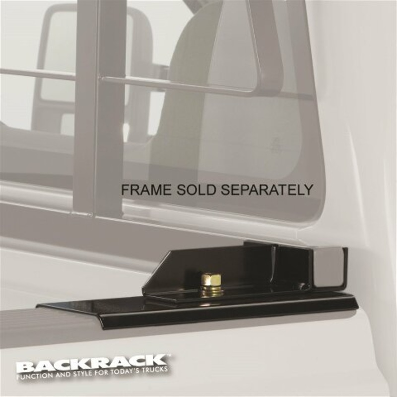 RealTruck Backrack Hardware Kit Compatible with use w/Standard Bed, Black, No Drill | 30167 | Compatible with RAM 1500 5.5′ Bed w/o RAMbox Cargo MGMT 2019-2025
