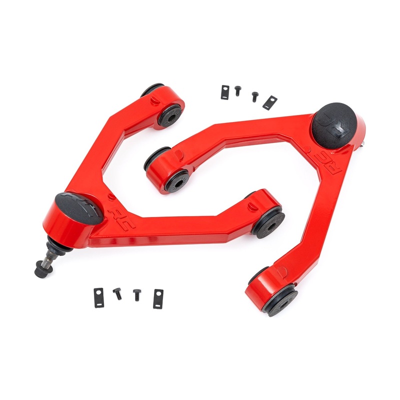 Red Forged Upper Control Arms | 2-3 Inch Lift | Chevy C1500/K1500 Truck & SUV (88-99)
