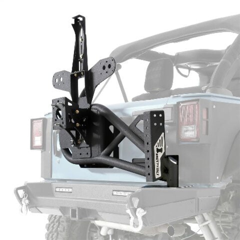 Smittybilt 76857 XRC Tire Carrier Fits 07-18 Wrangler (JK)