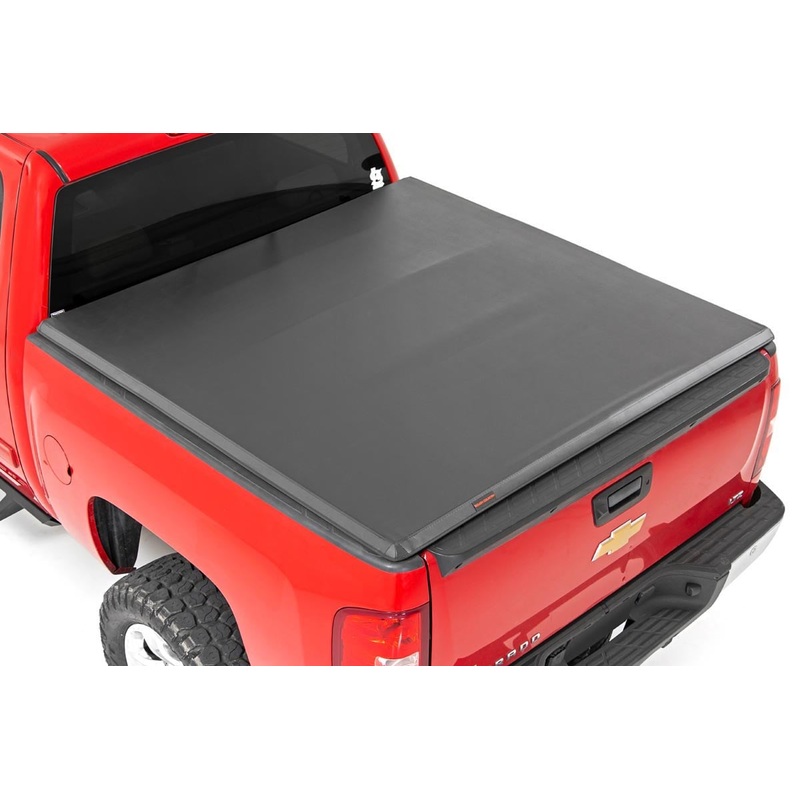 Soft Tri-Fold Bed Cover | 6’7″ Bed | Chevy/GMC 1500/2500HD/3500HD (07-14)