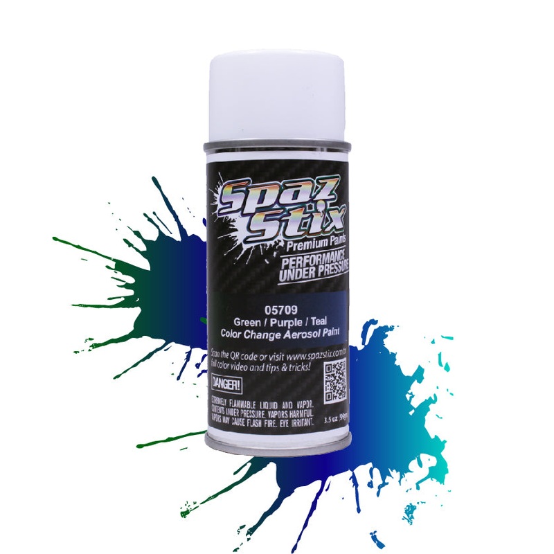 Spaz Stix Color Changin Paint Green/Purple/Teal
