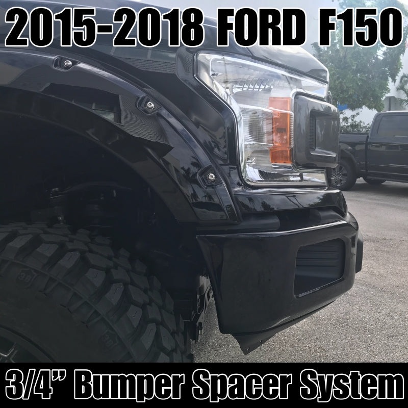 Wicked Trucks – 2015-2020 Ford F-150 3/4″ Bumper Spacer Kit