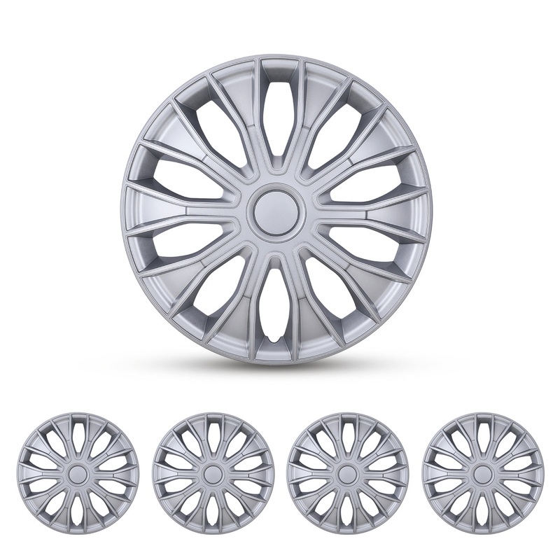 WINJET 14 inch Hubcaps Wheel Covers 5086 – Sliver