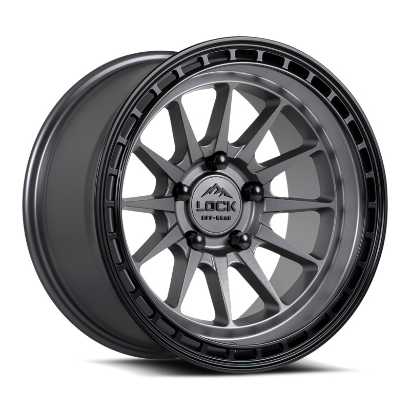 Lock Off-Road Baja Wheel (Matte Grey)