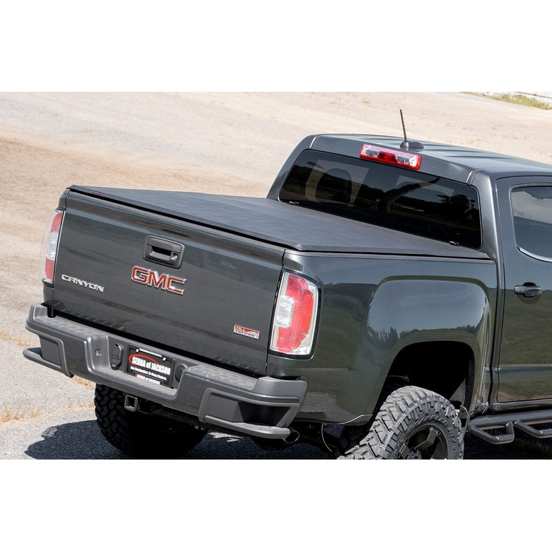 Soft Tri-Fold Bed Cover | 5’3″ Bed | Chevy/GMC Canyon/Colorado 2WD/4WD (15-24)