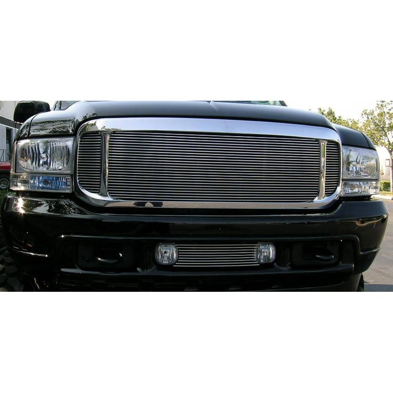 T-REX Grilles 20585 Polished Aluminum Horizontal Grille Fits 2000-2004 Ford Excursion