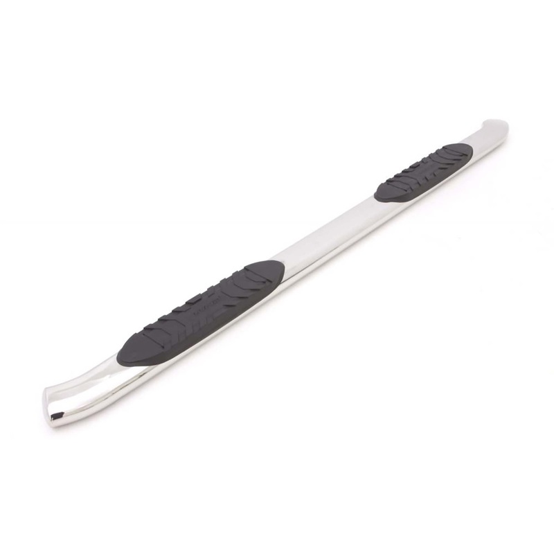 5 In Curved Oval Nerf Bars Stainless Steel Polished 23710563