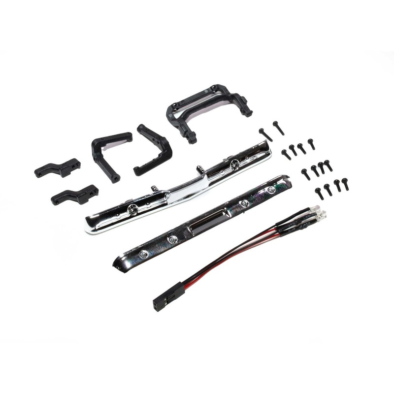 Axial Bumper Set w/LED: SCX24 1967 C1