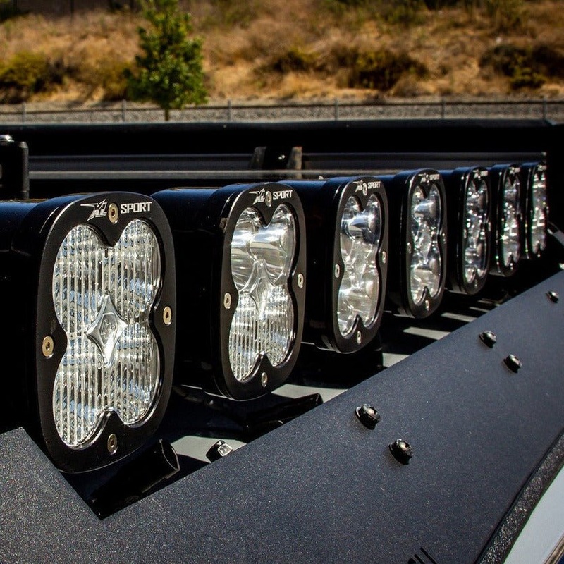 Baja Designs XL Linkable Prinsu/Sherpa Rack Roof Light Bar Kit for FJ Cruiser (2007-2014)