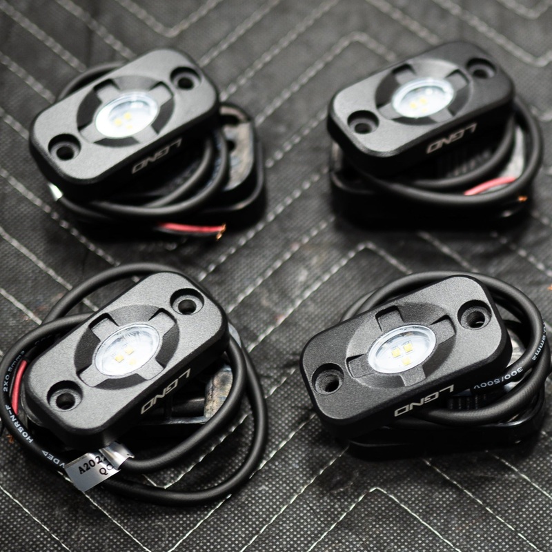 High Output White LED Rock Lights