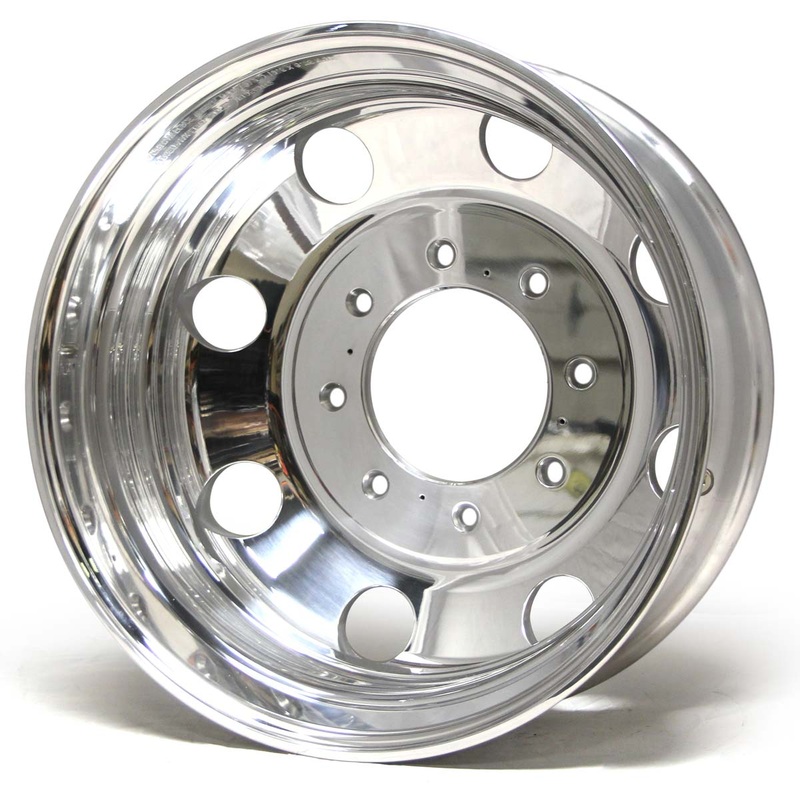 19.5 American Force Direct Bolt Ram 8×200 Polished Rear