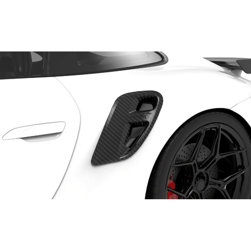 Porsche 992 Turbo S-Side Intake – 9 Design Branding
