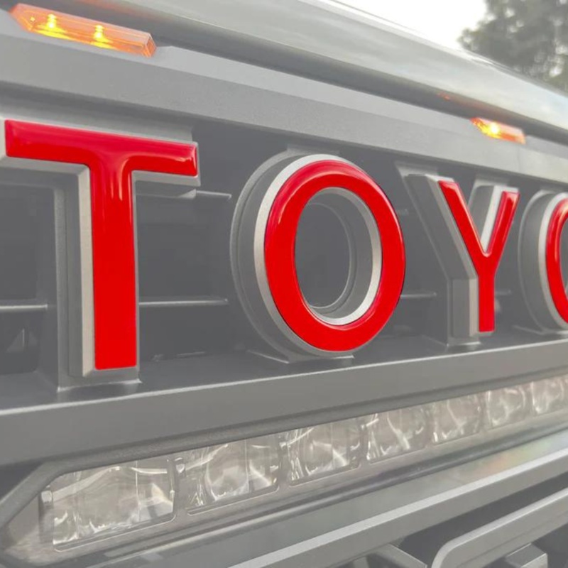 Tufskinz Pro Grille Letter Overlays for Sequoia (2023-2025)