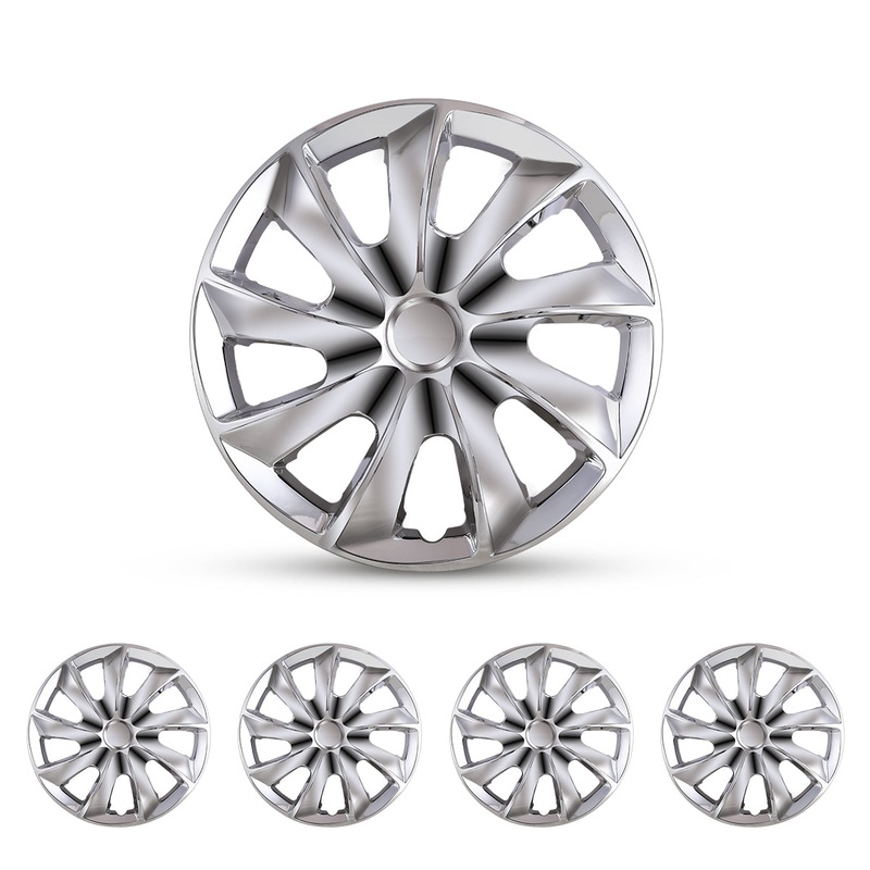 WINJET 15 inch Hubcaps Wheel Covers 5084 – Chrome