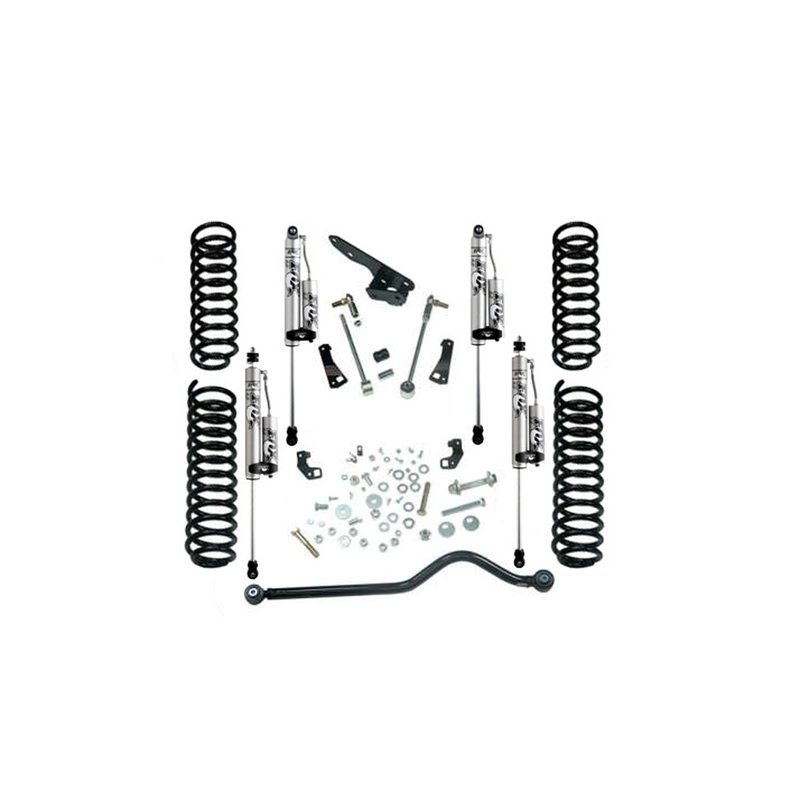4″ Lift Kit w/ FOX 2.0 Reservoir Shocks – 07-18 Wrangler JK 2-Door K905FX