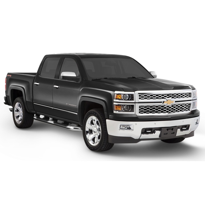 Fender Flares OE Style Color Black Smooth Finish 4 Pc 40956-34