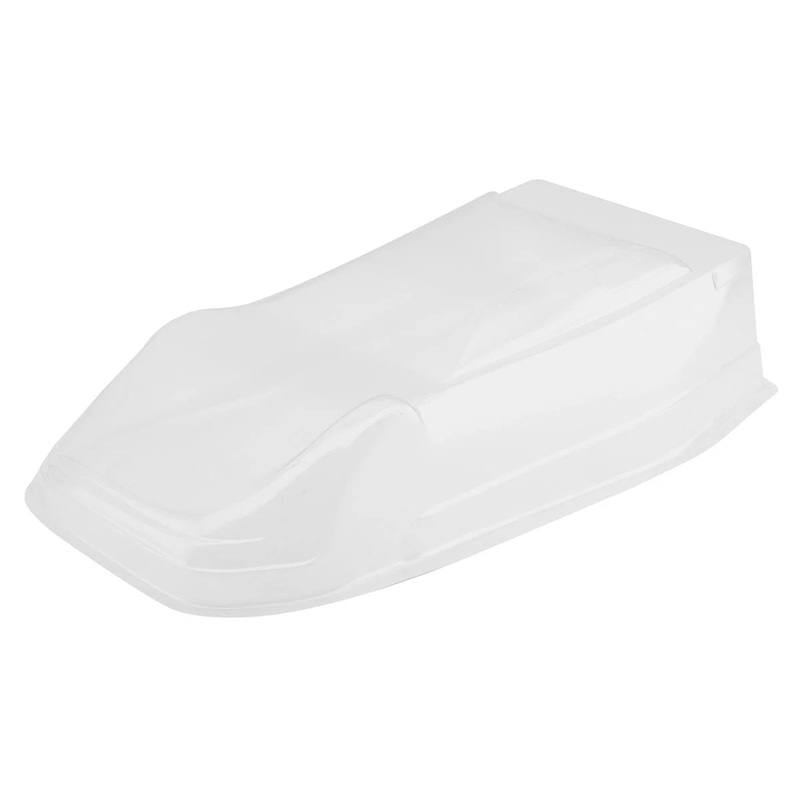 McCallister Racing Fairbury 1/10 Late Model Body (Clear) (.40)