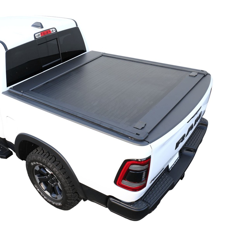 Tonneau Covers I SYNETICUSA 2009-2025 Dodge RAM 1500 MR-PRO Series Retractable Tonneau Cover (Non-Rambox)
