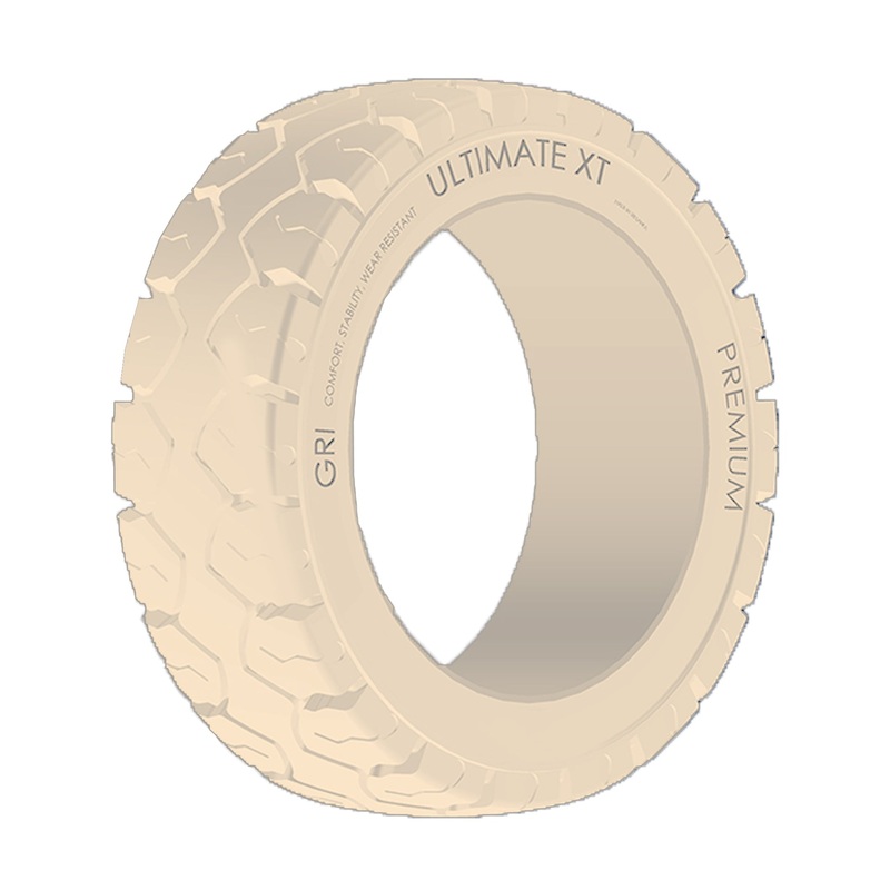 22x9x16 (559/229-406) GRI ULTIMATE XT Press On Band, Non-Marking, LUG, Solid, White
