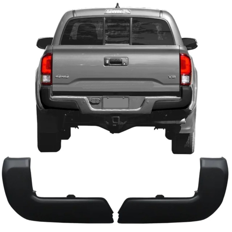 BumperShellz Chrome Delete Bumper Covers for Tacoma (2016-2023)