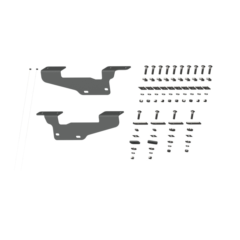 Custom Installation Brackets For Universal Mounting Rails For Some Ford Trucks RVR2405