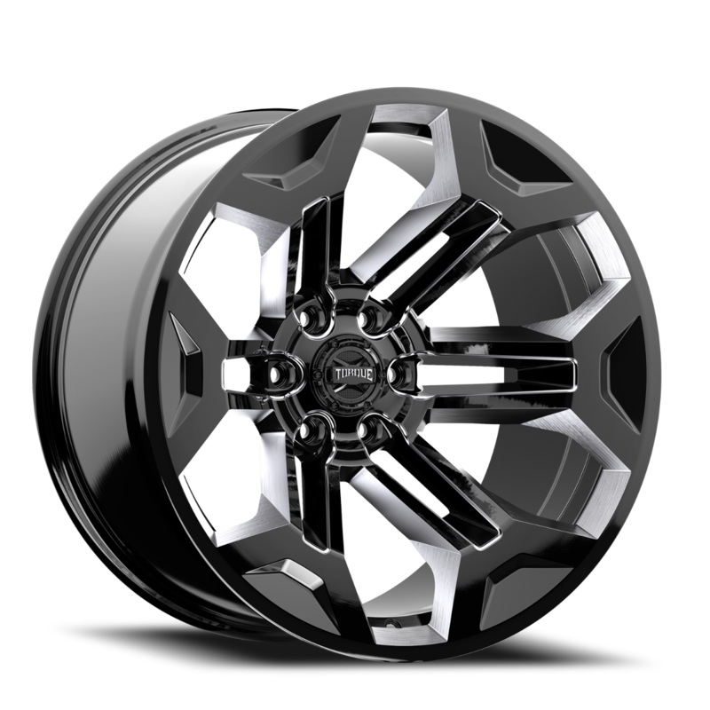 Torque Pulse | Gloss Black | 20×9 | 6×5.5 | -12mm