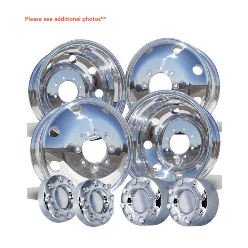 17.0×6.50 Northstar Mirror Polished Both Sides Dodge Ram 3500 DRW 8X200m Kit (2019-Present) (returned items) )