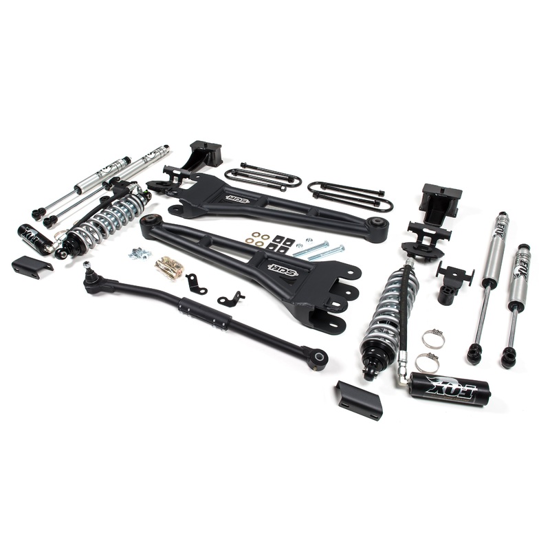BDS Suspension 2.5″ Coil-Over Radius Arm Suspension System 2017-2019 Ford F250/350 4WD 1543F