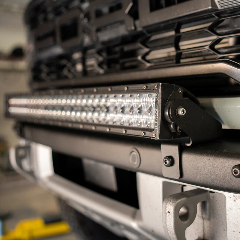 Cali Raised LED Light Bar Bumper Kit for Bronco Raptor (2021-2024)
