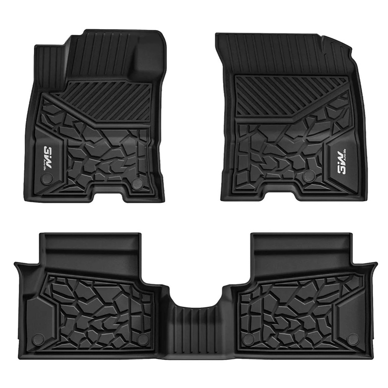 3WLINERS 2022-2024 Ford Maverick Hybrid Crew Cab TPE Material & All-Weather Protection Custom Floor Mats