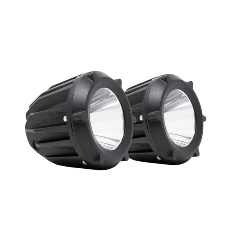Cali Raised 3.5″ Round Cannon White LED Light Pods