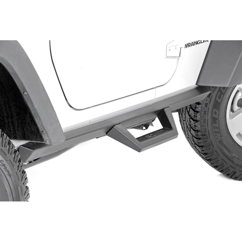 Contoured Drop Steps | 2 Door | Jeep Wrangler JK 4WD (2007-2018)
