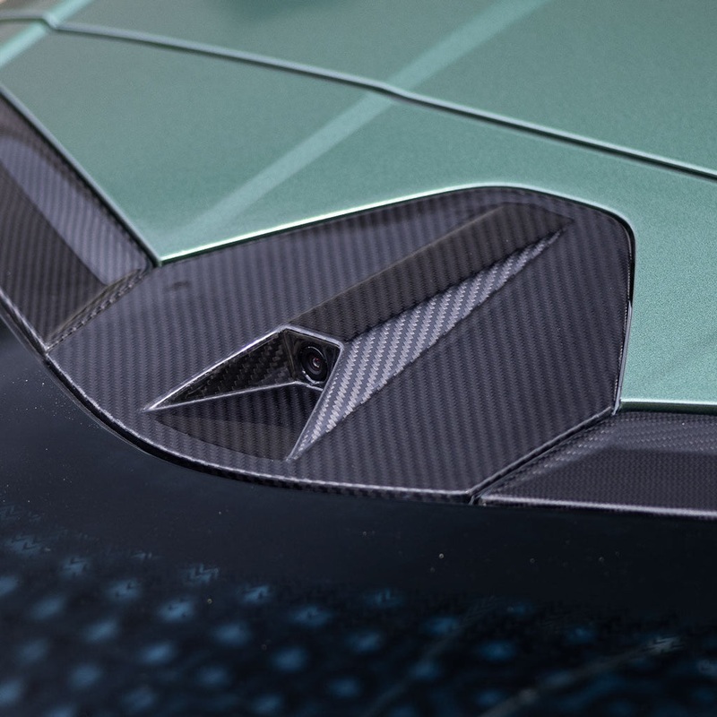 RSC Corvette C8 | Z06 Coupe Rear View Camera Cover | Carbon Fiber