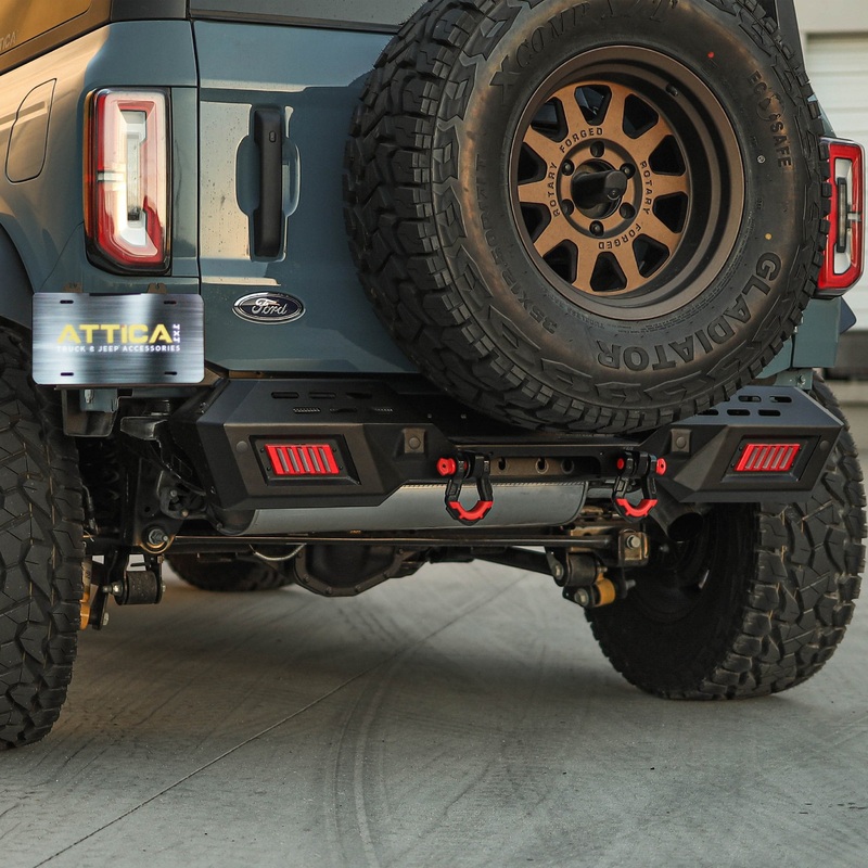 Attica 4×4 Terra Series Rear Bumper for Ford Bronco (2021-2024)