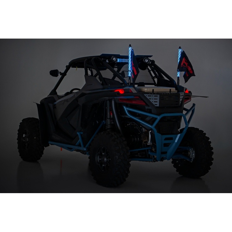 LED Light Whip Kit | 2 ft | Multi-Color | 2-pc