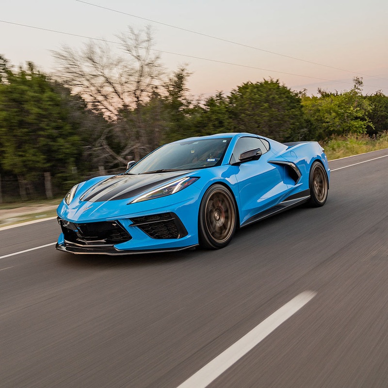 RSC Corvette C8 GT Aero Kit | 4 Piece Body Kit Package | Carbon Fiber