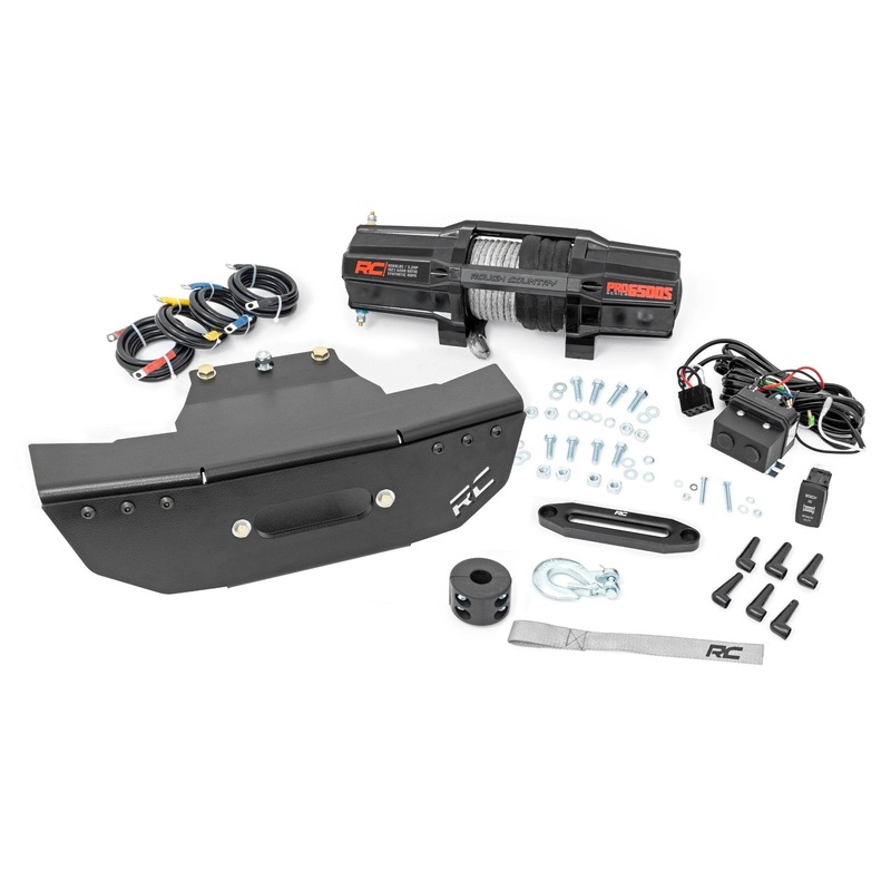 Winch Mount | RS4500S | Polaris RZR Turbo S