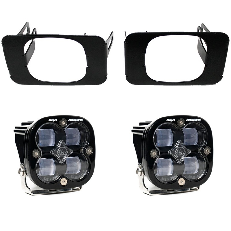 BAJA DESIGNS 2015-2020 Ford F-150 Squadron SAE Fog Pocket LED Light Kit
