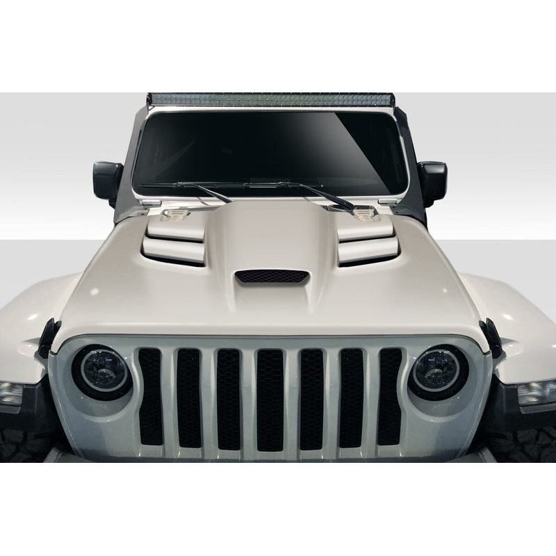 DURAFLEX 2019-2023 Jeep Wrangler JL / Gladiator JT Viper Look FRP Hood