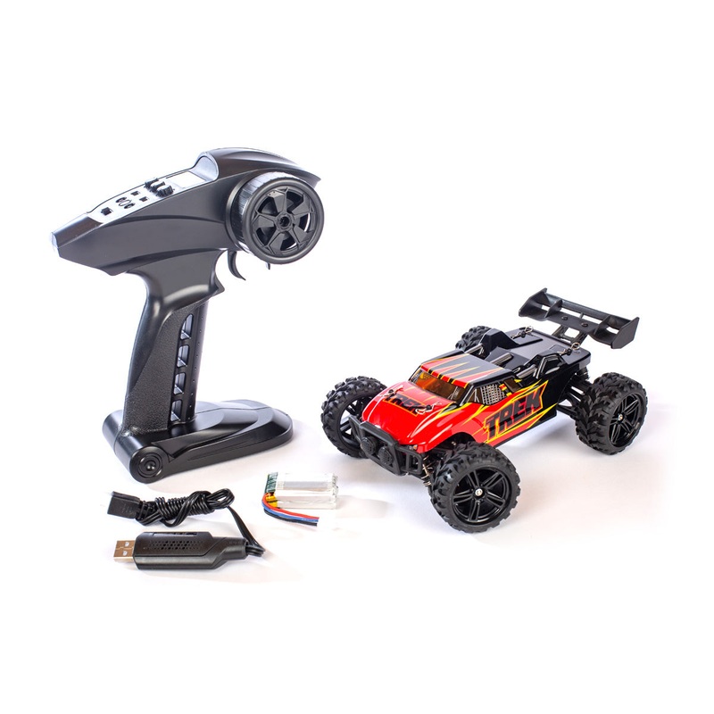 Rage RC Mini Trek 1/24 RTR Truggy – Red