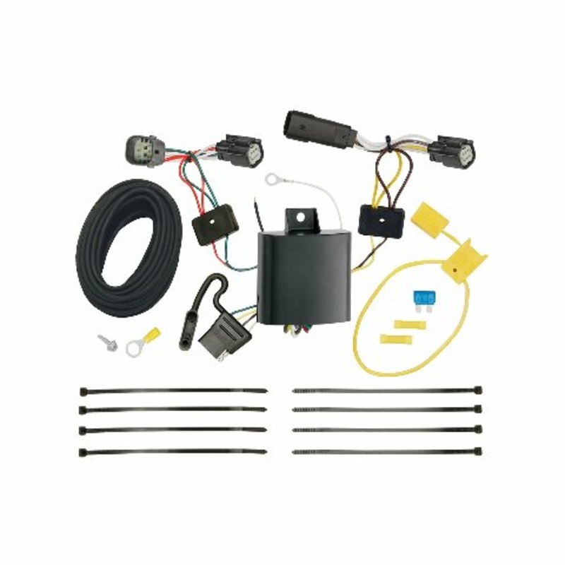 Tekonsha T-One T-Connector Harness, 4-Way Flat, Compatible with Select Ford Escape
