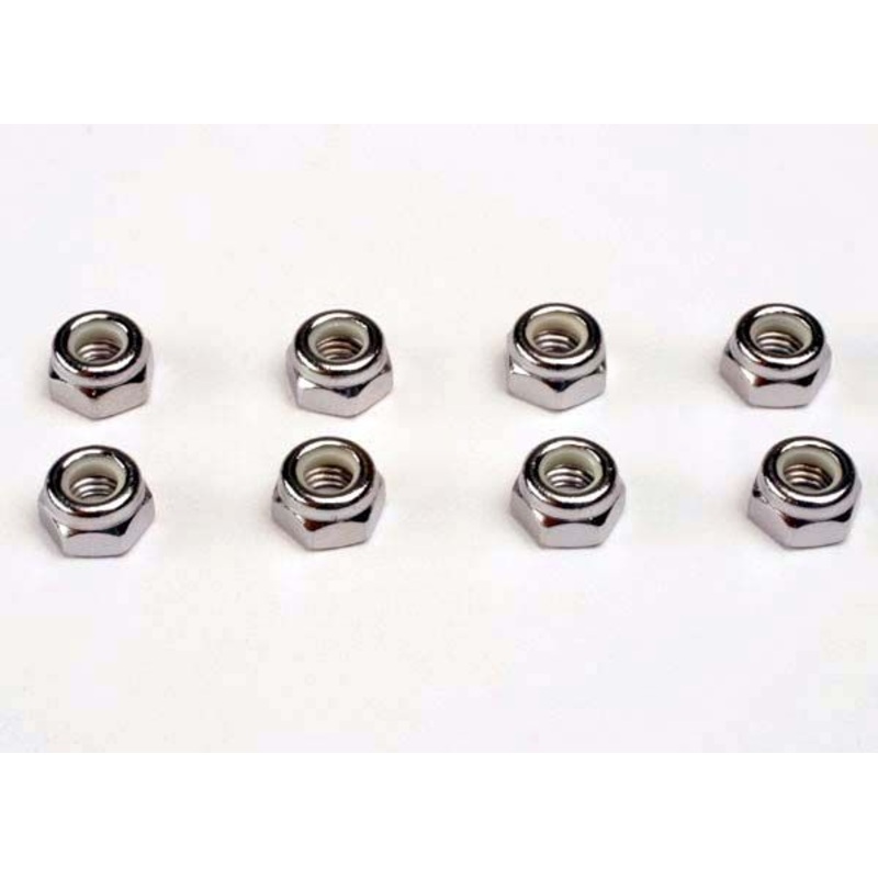 Traxxas Nuts Nylon Locking 5mm (8)