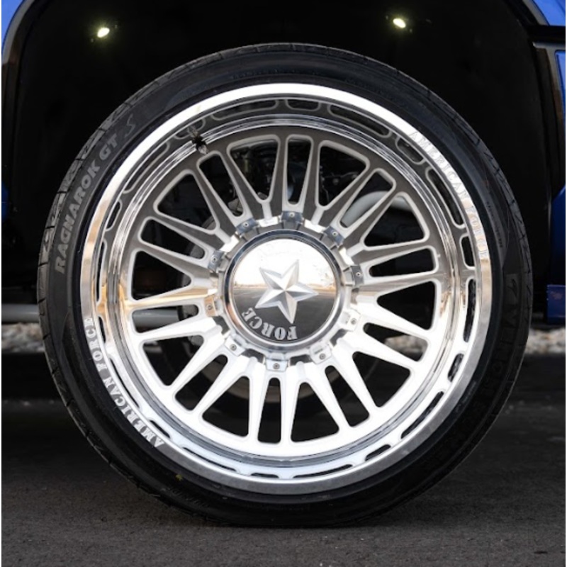 2025 GMC Denali – American Force Vibrant DC01 Wheels Pre-Mounted on Venom Ragnarok Tires