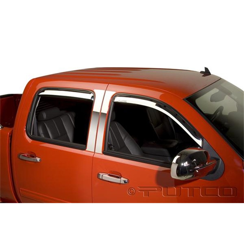 Element Chrome Window Visor In Channel 480126