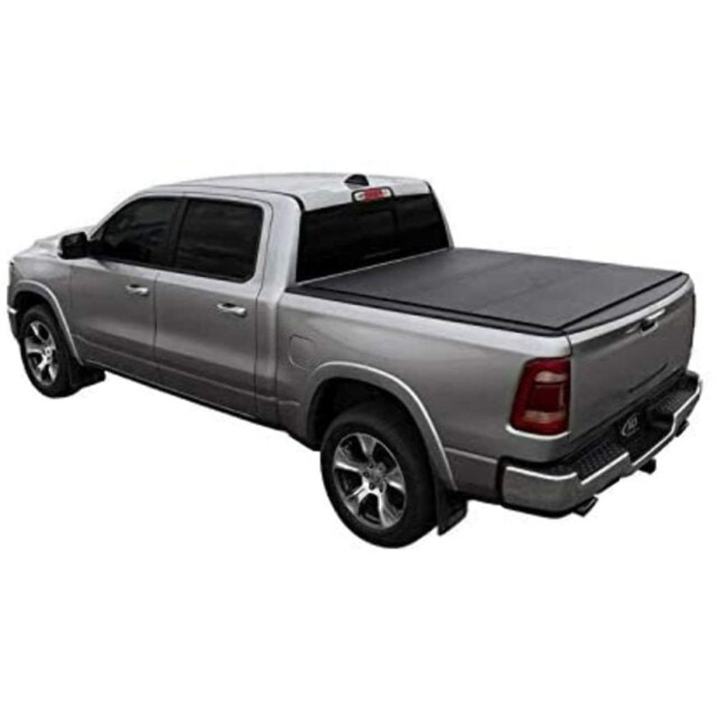 LOMAX B3040069 Hard Tri-Fold Cover; Black Urethane Finish; Split Rail;