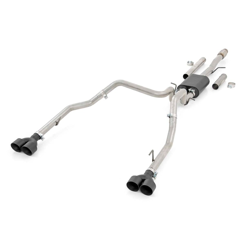 Performance Exhuast | Stainless | Crew/Dbl | RR Exit | Chevy/GMC 1500 (19-24)