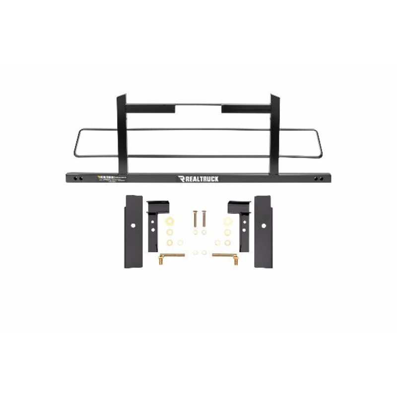 RealTruck Backrack Hardware Kit Compatible with use w/Standard Bed, Black, No Drill | 30126 | Compatible with Chevrolet/GMC Colorado/Canyon 2015-2025