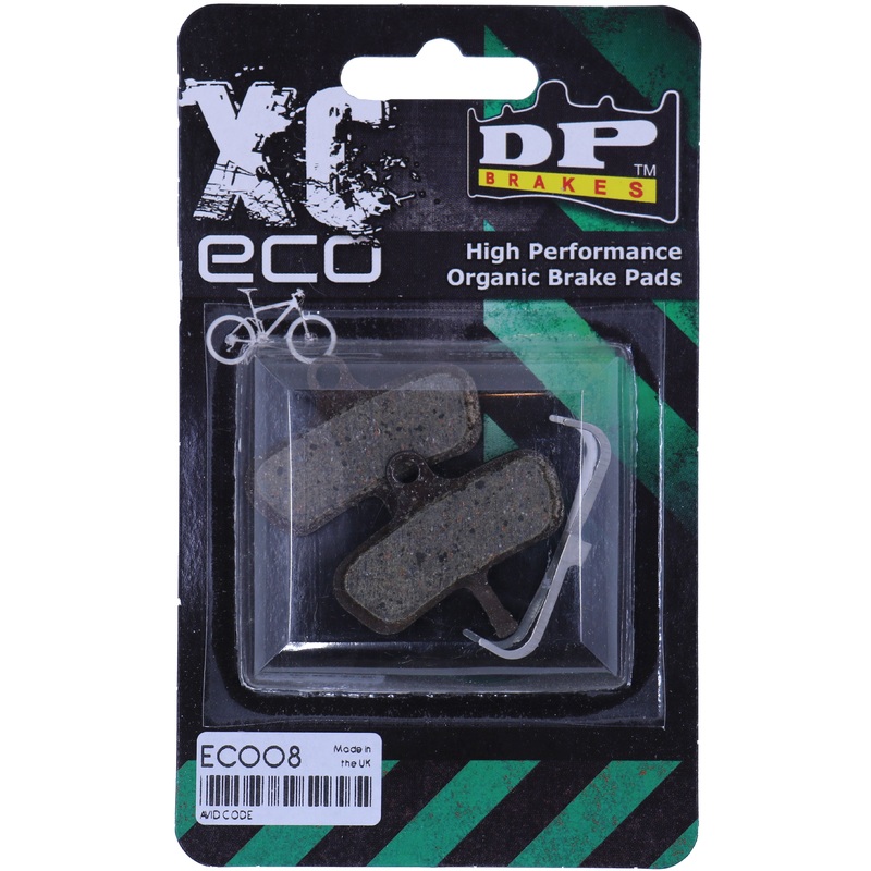 XC ECO – DP BRAKES Organic Disc Brake Pads for Avid Code Brake Systems