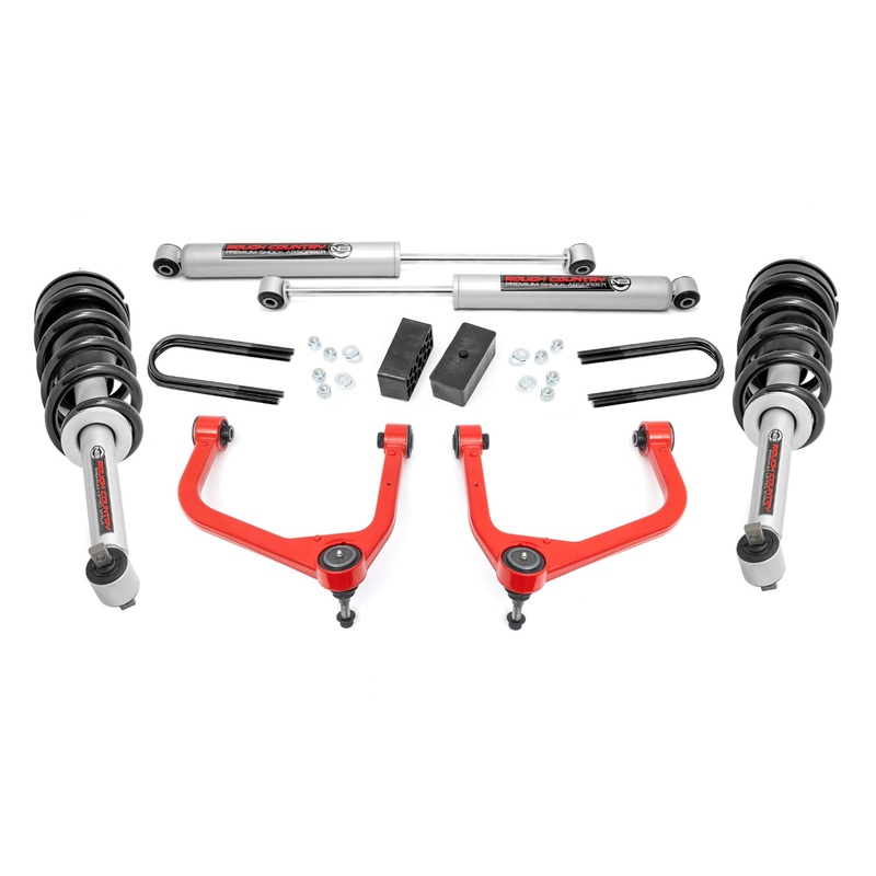 3.5 Inch Lift Kit | Mono Leaf Rear | N3 Struts | GMC Sierra 1500 (19-24)