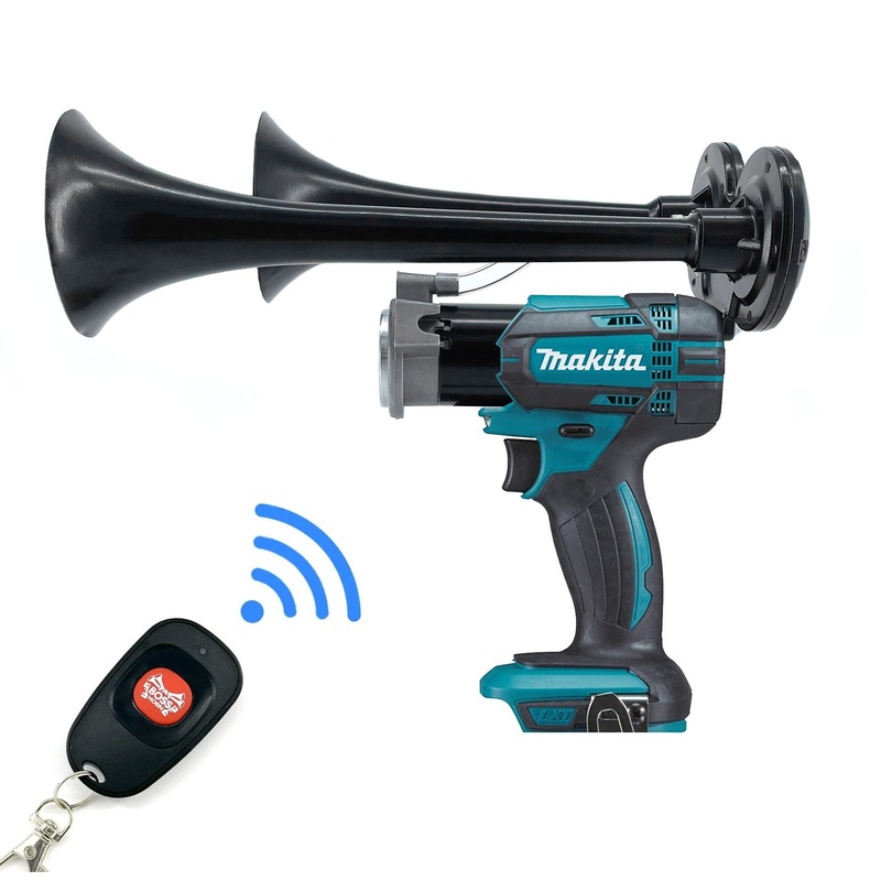 BossHorn Makita Train Horn – Dual Drill Horn